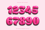 Pink Glossy Balloon Text Effect, a Templates & Theme by studiogstock (Thumbnail 2 of 2)