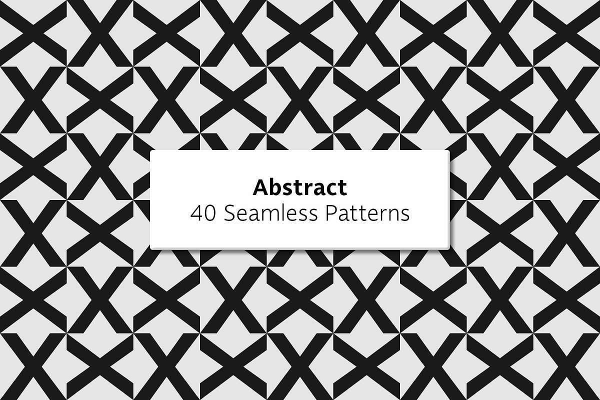 Abstract - 40 Seamless Patterns, a Pattern Graphic by Tustan (Photo 1 of 7)