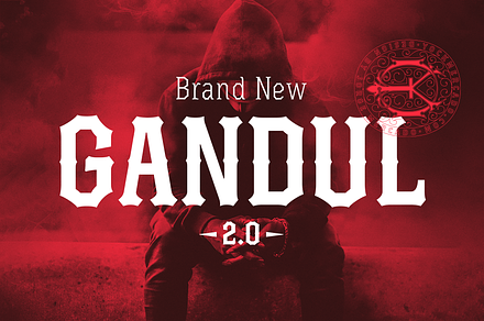 Gandul 2.0 (Family Pack), a Serif Font by YockMercado
