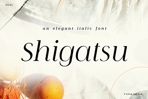 Shigatsu Italic Serif