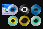 Vinyl Record & Cover Mockup Set, a Merchandise Mockup by creatsy5 (Thumbnail 30 of 54)