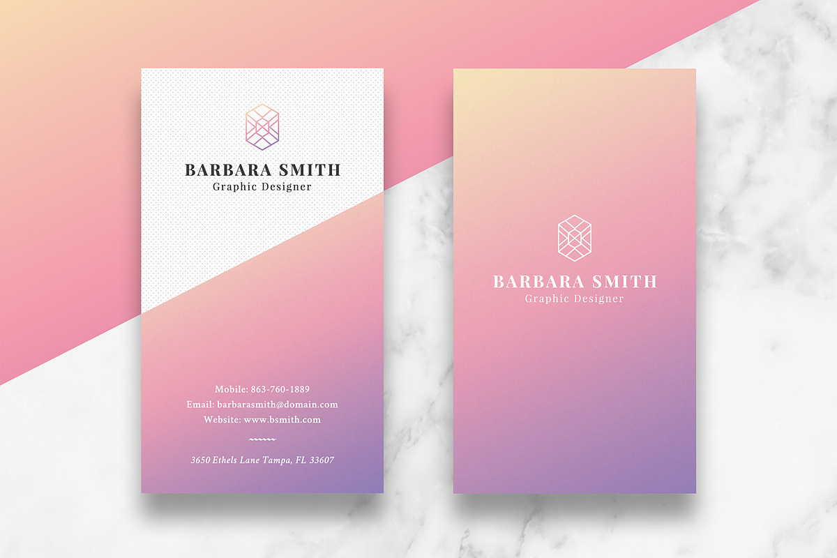 Minimal Business Card, a Business Card Template by Dkgray77 (Photo 1 of 3)