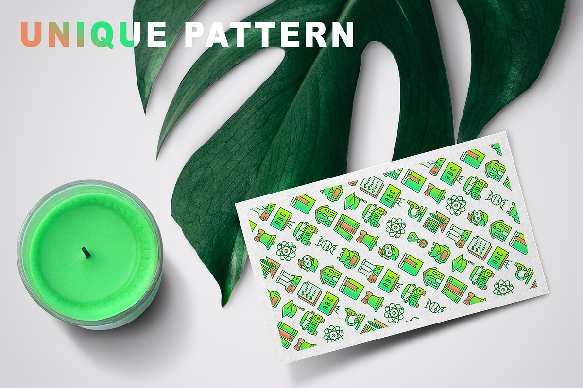 Back To School Patterns Collection, a Pattern Graphic by Alex Blogoodf (Photo 3 of 8)