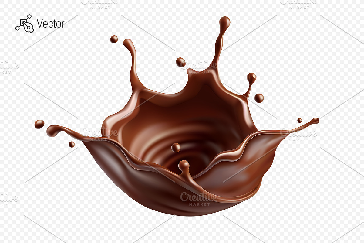 Liquid Beverage Splashes EPS PNG JPG, an Object Graphic by LoopAll (Photo 2 of 4)