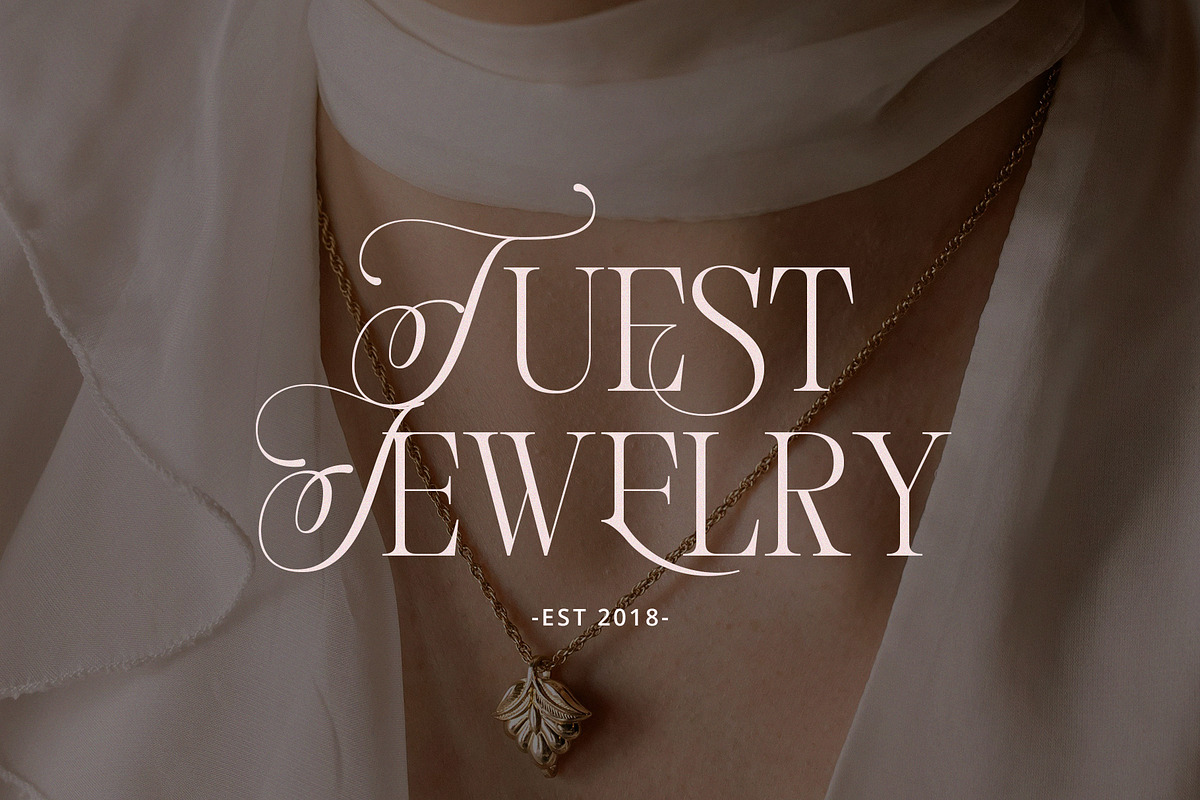 Blouse Lavender Display Serif, a Serif Font by Violet Natural (Photo 8 of 11)