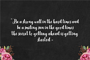Cattleya Script, a Script Font by Genesis Lab (Thumbnail 4 of 5)