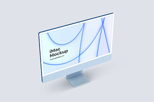 IMac 2021 Mockup