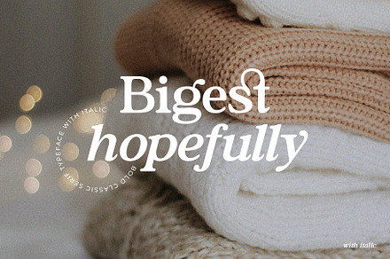 Bigest hopefully