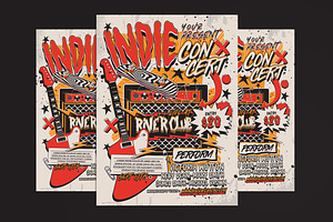 Indie Music Concert Flyer