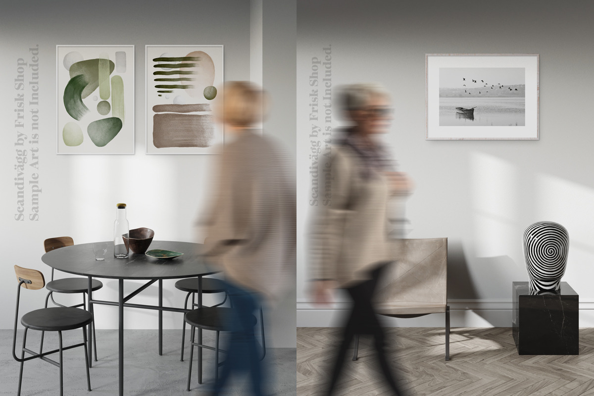 1000+ Frame Mockups: Scandivägg, a Print Template by Frisk Shop (Photo 12 of 13)