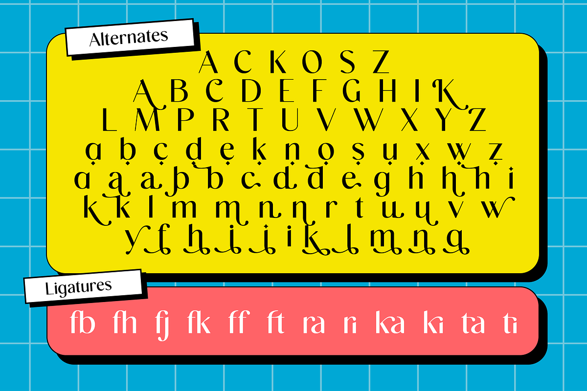 Pierry Adorable Charm Display Font, a Serif Font by Vampstudio (Photo 12 of 13)
