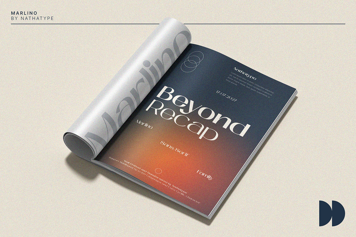 Marlino (Updated), a Sans Serif Font by Nathatype (Photo 6 of 9)
