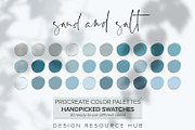 Sand and Salt Procreate Palette, a Palette Add-On by Design Resource Hub (Thumbnail 1 of 3)