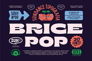 65% OFF Brice Font Family