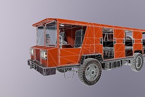 Service Car MOLE 3D Model