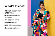 Plus Size Women Stock Photos, a Person Photo by Selenique Studio (Thumbnail 2 of 12)