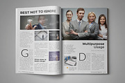 A5 Multipurpose Magazine Template, a Magazine Template by GreenDesign (Thumbnail 4 of 4)