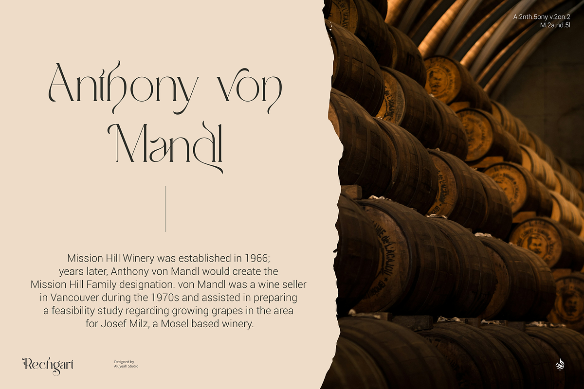 Rechgart, a Serif Font by Aluyeah Studio (Photo 8 of 15)