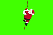 Funny Hanging Santa Looped Video 4K, a Social Media Template by Plaid4You (Thumbnail 2 of 4)