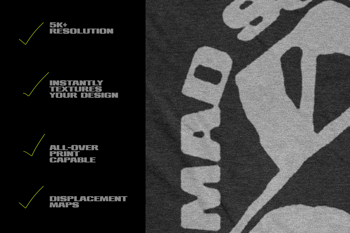 Vintage Long Sleeve T-Shirt Mockup, a Shirt Mockup by Mad Supply (Photo 4 of 4)