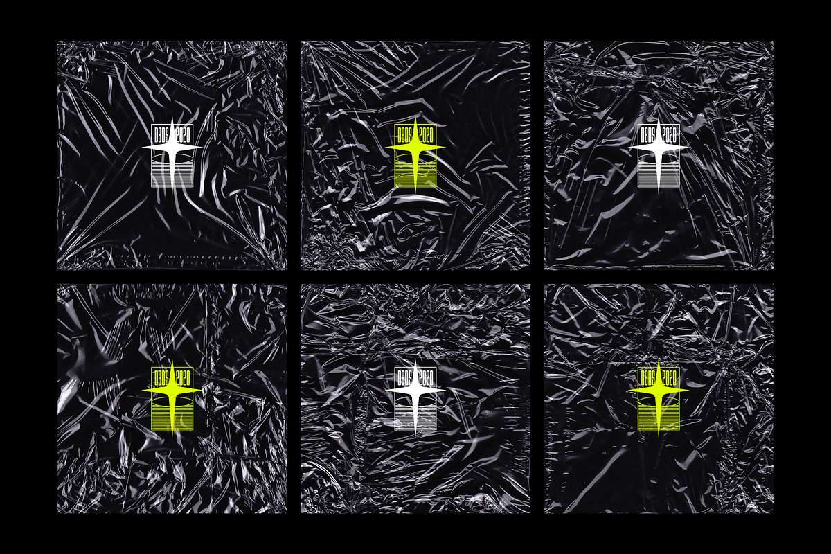 25 Plastic Wrap Textures, a Texture Graphic by dbdslondon (Photo 8 of 9)