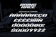 Bring Race Racing Font, a Font by Multype Studio (Thumbnail 7 of 8)