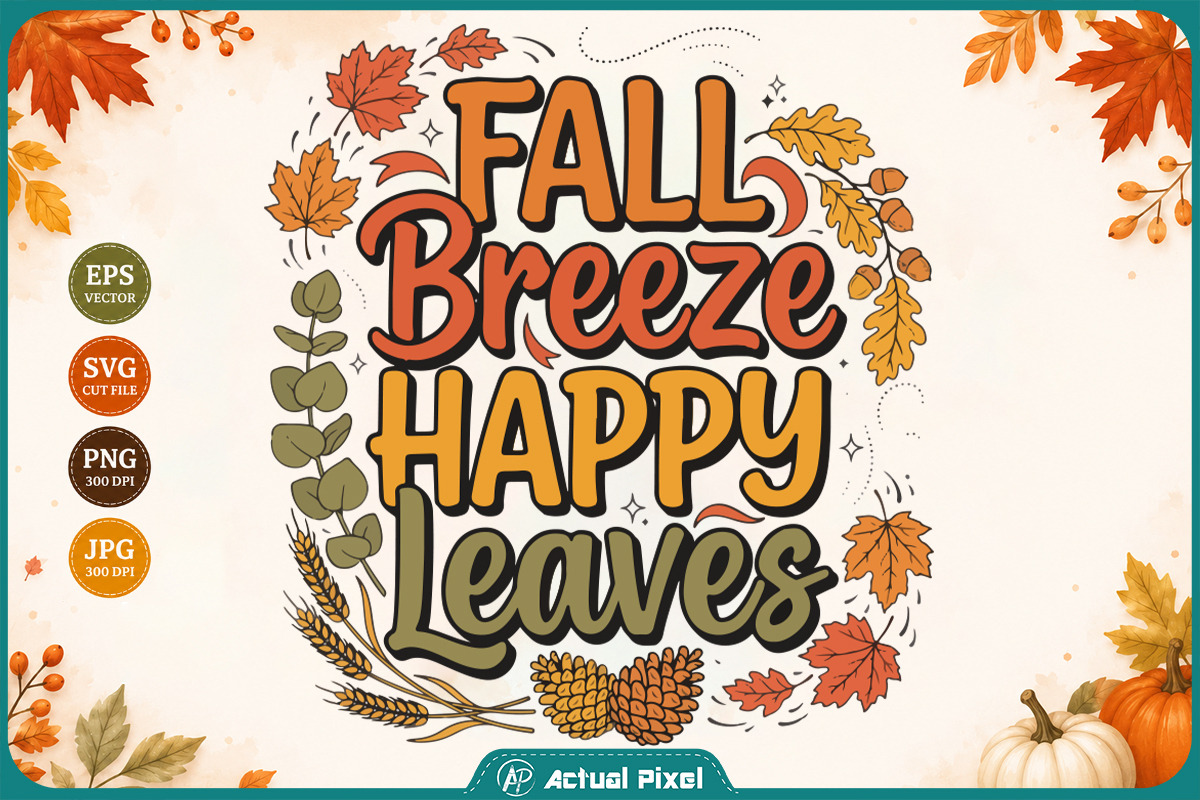 Fall Autumn Quotes Bundle, a Seasonal Illustration by Actual Pixel (Photo 6 of 15)