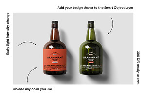 Bottle Packaging Mockups Vol.1