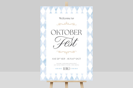 Oktoberfest Event Poster, a Poster Template by BrandPacks
