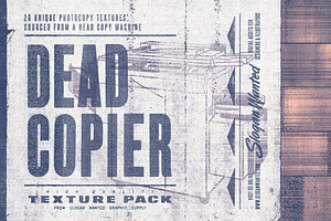 Dead Copier Photocopy Texture Pack