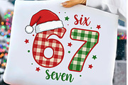 67 Funny Christmas Six Seven Checker, an Illustration by Craft Nest (Thumbnail 1 of 5)