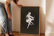 Mystical Aries Zodiac Wall Art, a Person Illustration by Vasya Kobelev (Thumbnail 6 of 7)