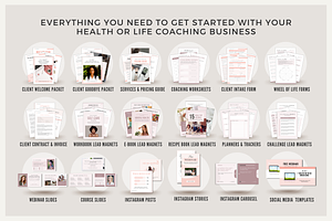 Coaching Business Templates - Canva