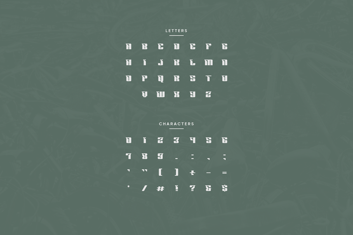 Baruno - Modern Sports Typeface, a Serif Font by garismantra (Photo 3 of 4)