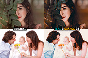 Orange & Teal 30 Cinematic FILM LUTS, a Plug-in Add-On by WeLovePresets (Thumbnail 5 of 61)