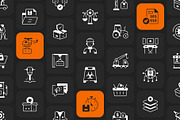 300 Modern Industry Icons, a Solid Icon by Creative Stall (Thumbnail 6 of 10)