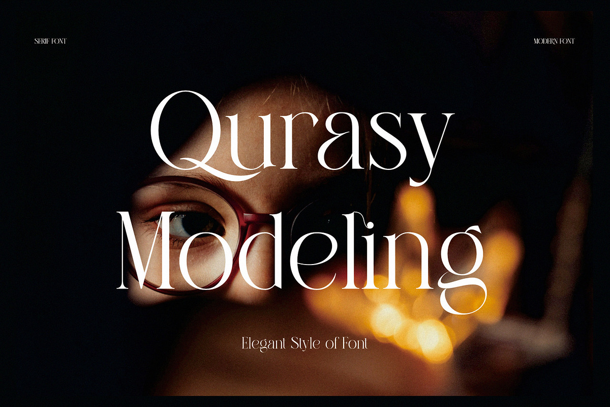 Qullary Modern Serif Typeface, a Serif Font by Alfinart (Photo 6 of 8)