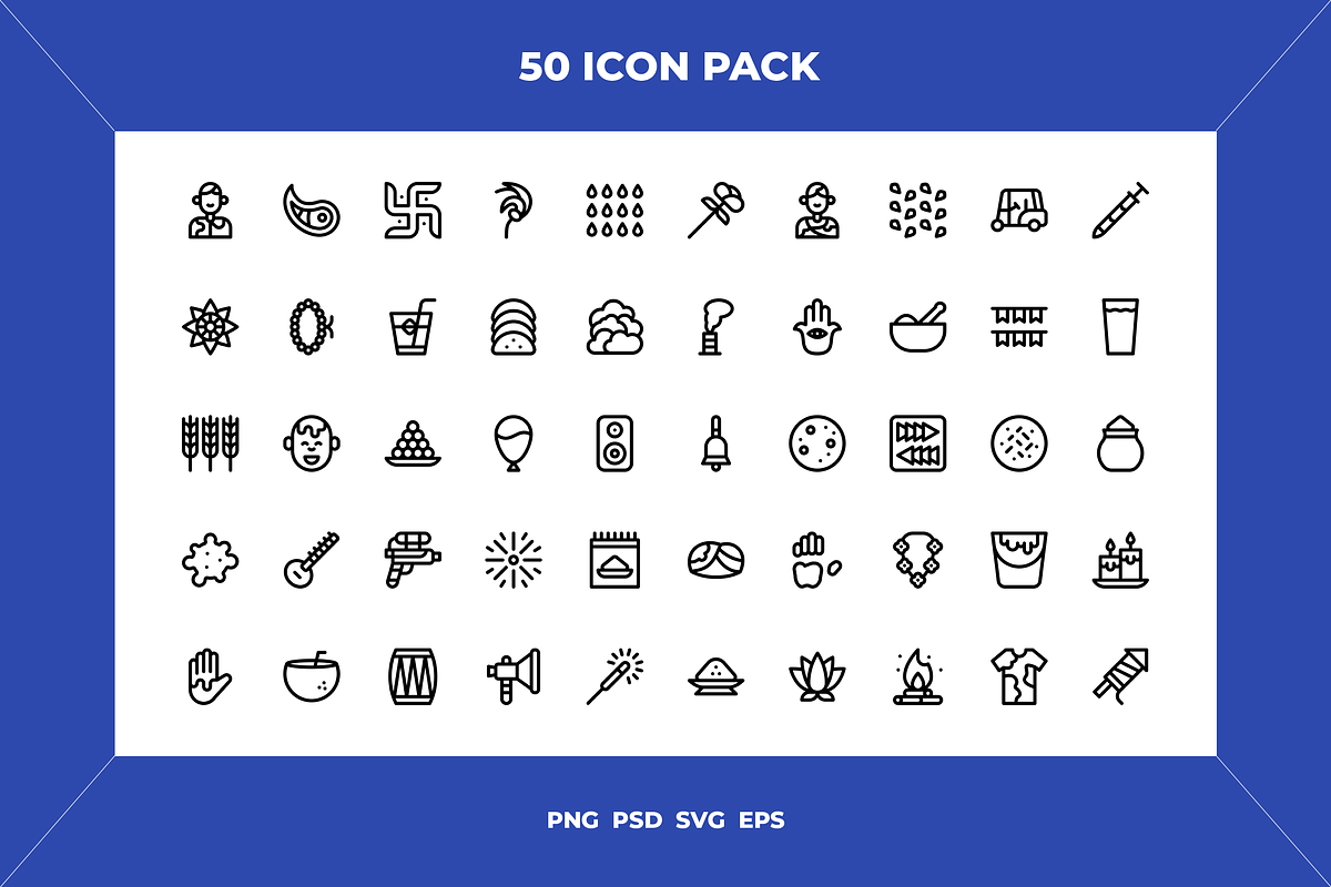 Holi icons, an Icon by Wencory (Photo 1 of 2)