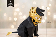 Lion Statue - 3d papercraft, a Card Template by PAPER amaze (Thumbnail 1 of 4)