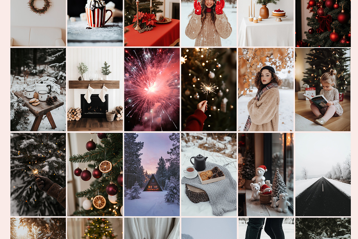 Joyeux Noel 300 Christmas Photos, a Holiday Photo by Muse Mockups (Photo 20 of 24)
