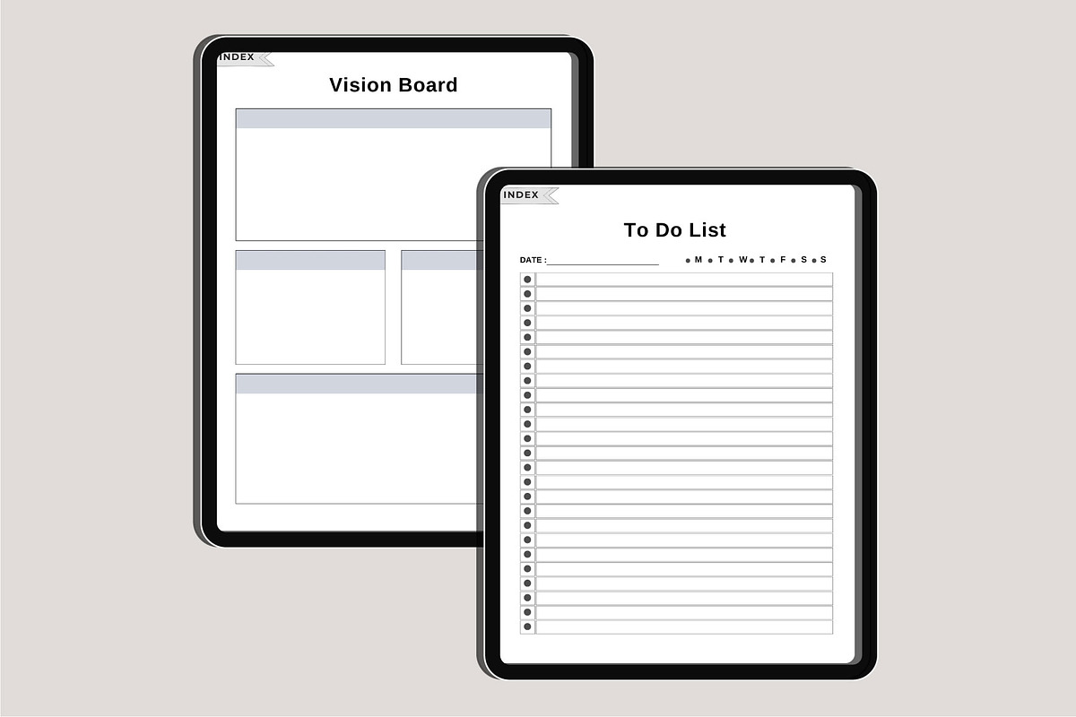 2025 Digital Planner 365 Days Canva, a Stationery Template by Designmela01 (Photo 7 of 8)