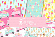 Ice Cream Party, Ice Cream Truck, an Illustration by Mia's Graphic Design (Thumbnail 9 of 9)