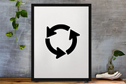 Arrow Silhouette SVG, an Object Illustration by newminddesign (Thumbnail 3 of 3)