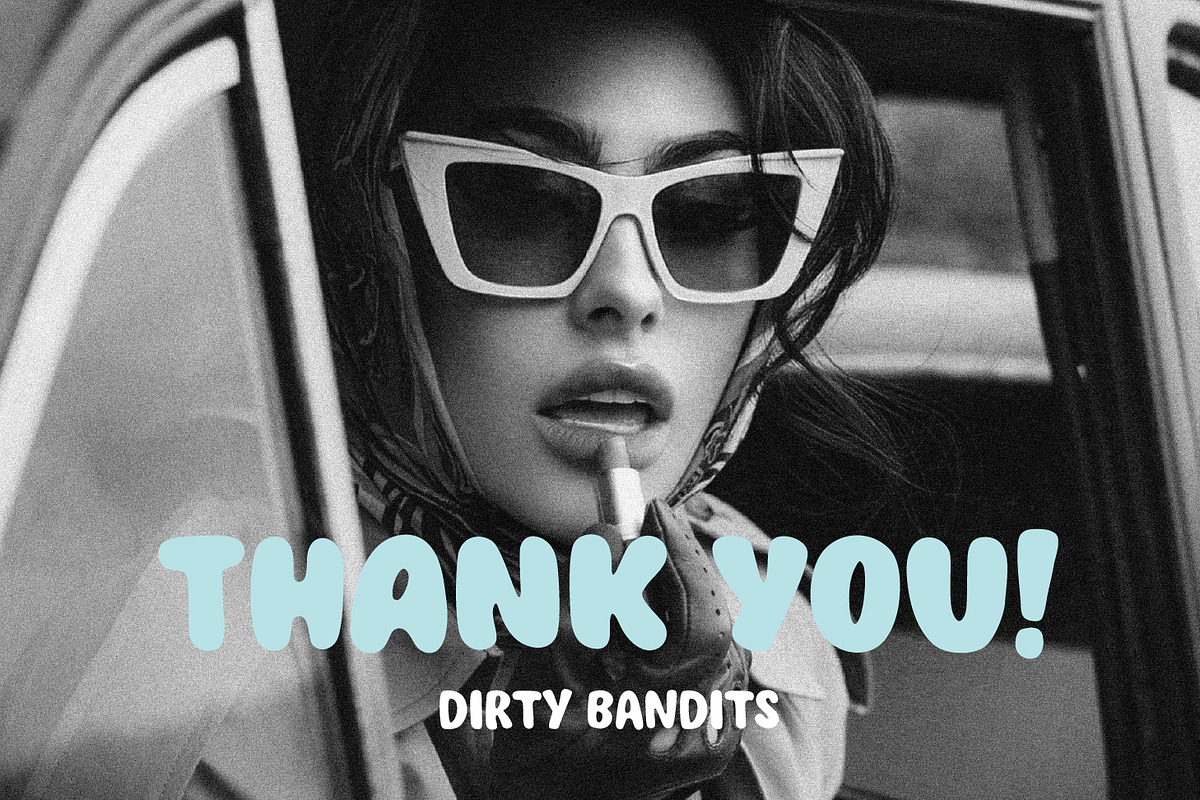 Pucker Up, a Handwritten Font by Dirty Bandits Type (Photo 11 of 11)