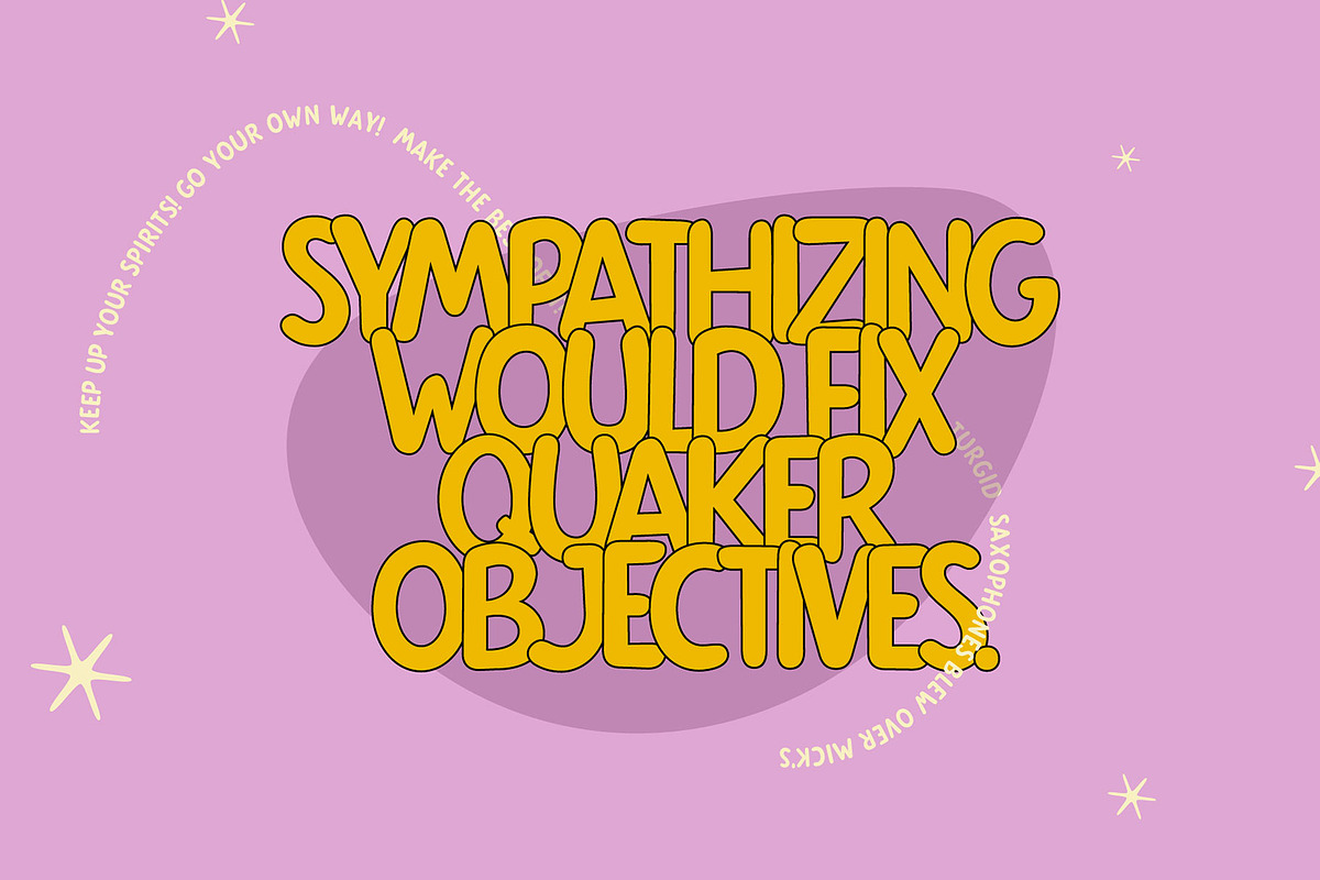 Cartooner Display Font Family, a Sans Serif Font by FansyType (Photo 1 of 9)