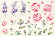 Terpsichore watercolor set., a Decorative Illustration by artabramova (Thumbnail 3 of 10)