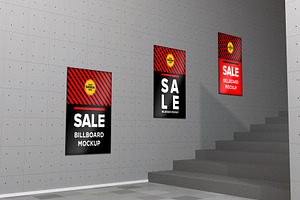 Advertising Billboard Mockup