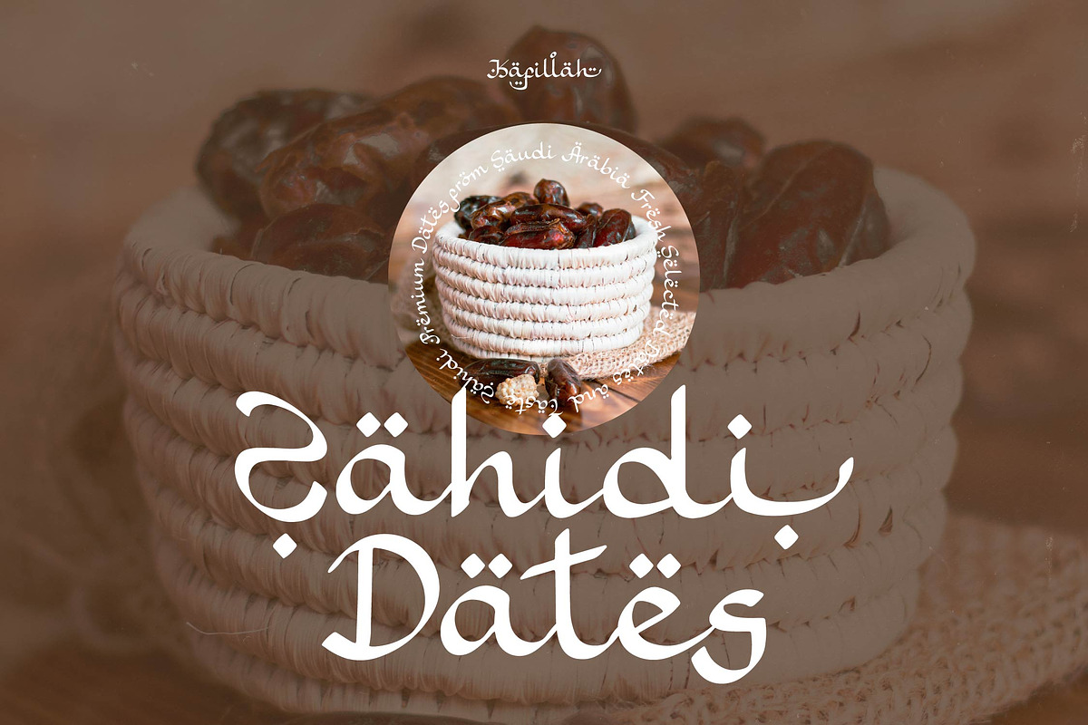 Kafillah | Arabic Style Typeface, a Script Font by Denustudios (Photo 8 of 15)
