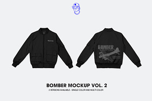 Bomber Jacket Mockup Vol. 2