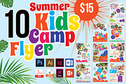 10 Kids Summer Camp Flyers 90% OFF, a Flyer Template by Imagine Design Studio (Thumbnail 1 of 12)